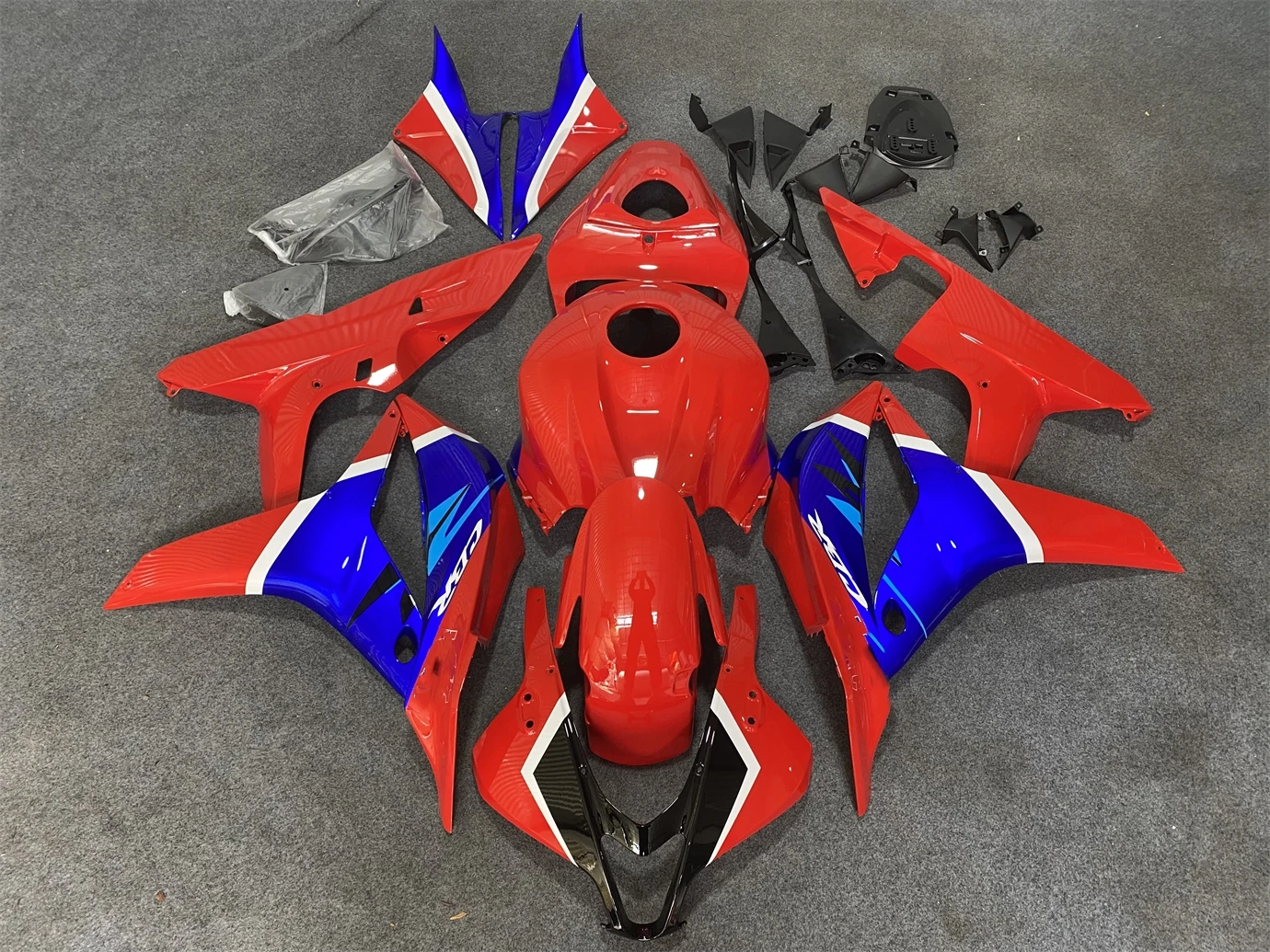 Nieuwe ABS Motorfiets volledige Fairings Kit voor CBR600RR F5 2007 2008 CBR600 RR CBR 600RR 07 08 Carrosserie kuip set