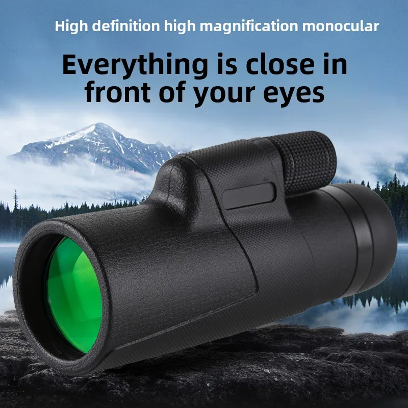 All-optical High Power Monocular Large Eyepiece High Definition Bird Watching Hiking Mountaineering Outdoor Telescope