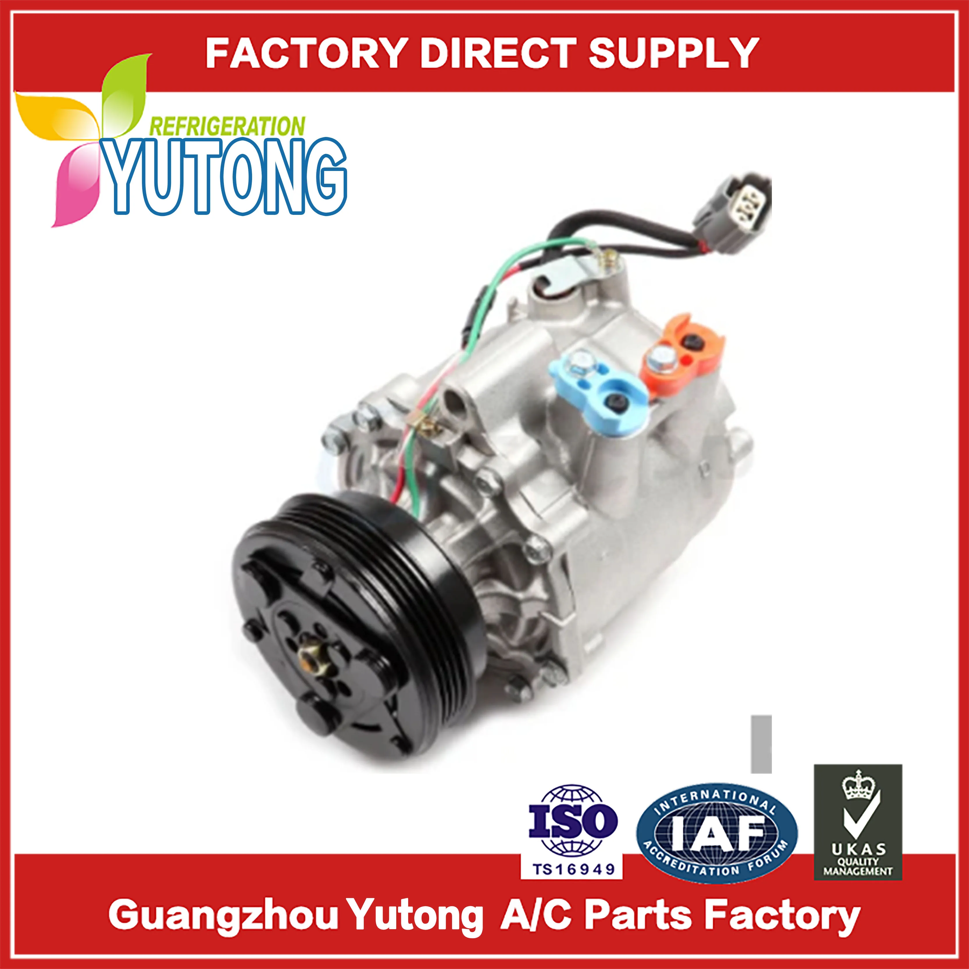 AC Compressor Trsa09 38810-Pza-004 80351-S5d-A01 3605 for Honda Civic 	38810-PZA-004; 3605; U3605; 38810PZA004; 80351S01A01; 80