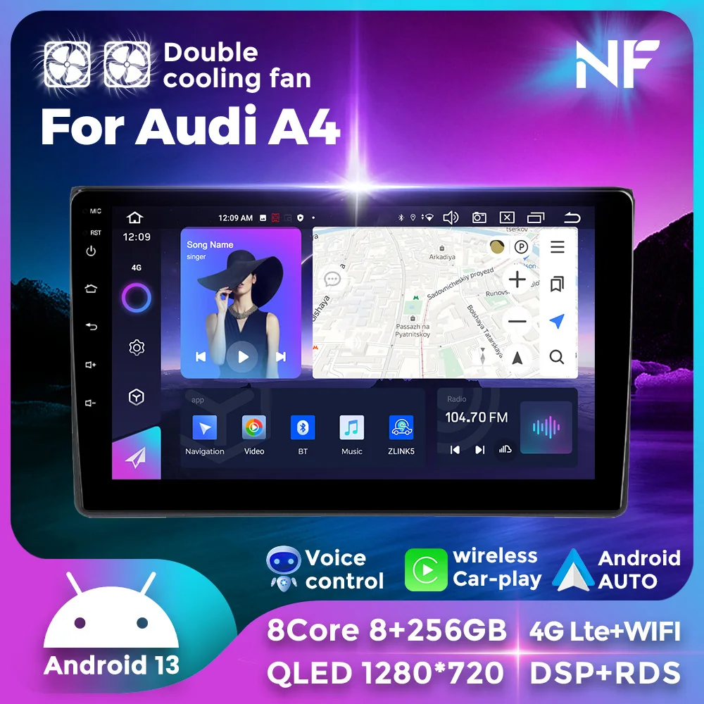 Navifly 8+256G 2Din…