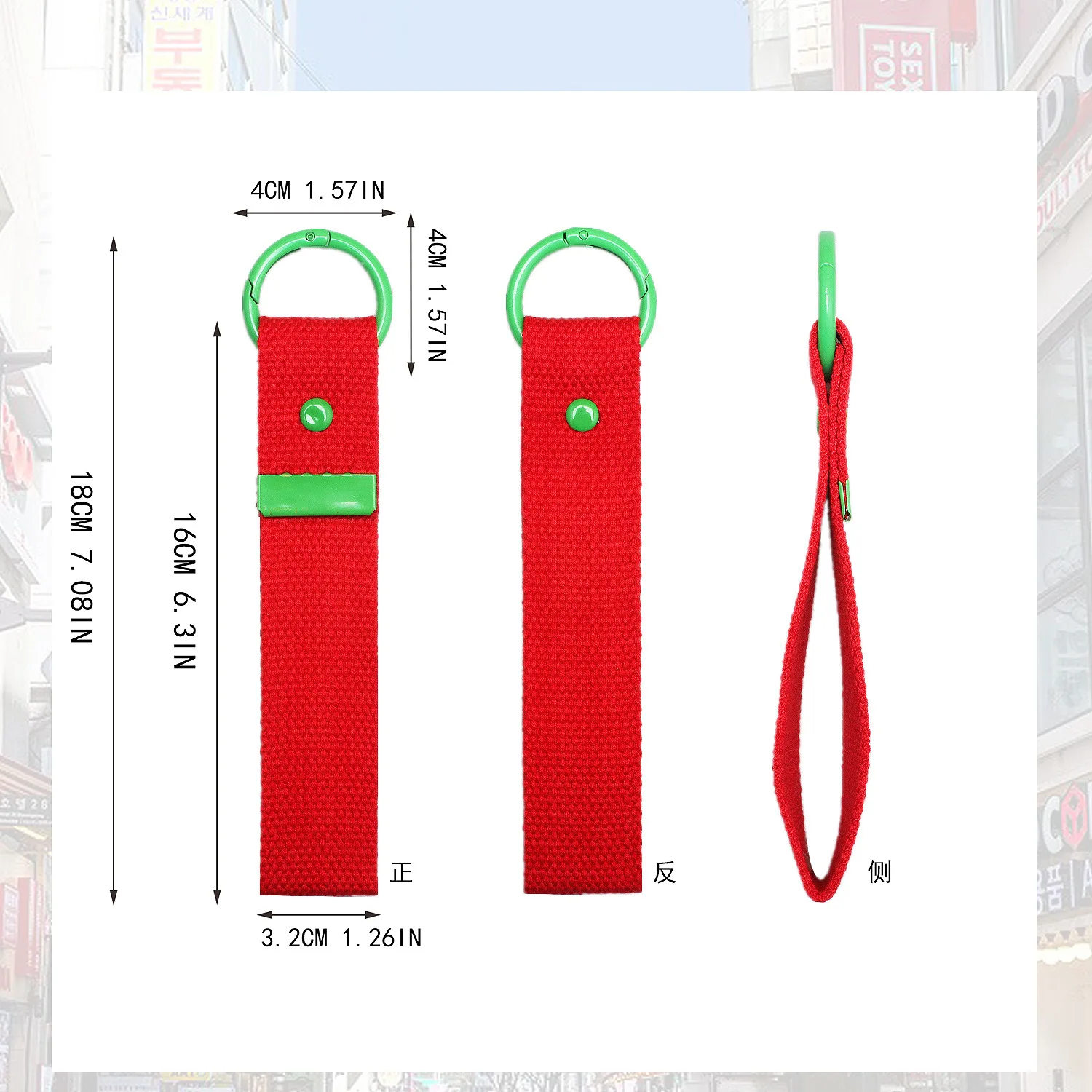 Handmade DIY Ribbon Ins Dopamine Polyester Keychain Bag Patch Spring Accessories Fashion Craft