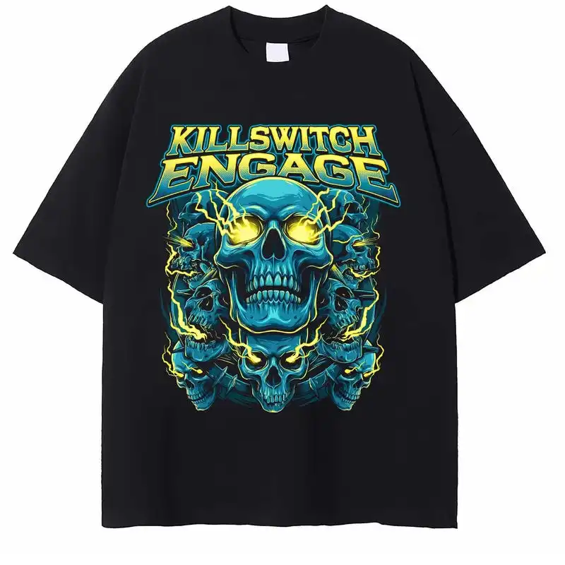Vintage Killswitch Engage Shirt, Metalcore Band Tee, As Daylight Dies Album Merch, Graphic T-Shirt for Rock Music Fans
