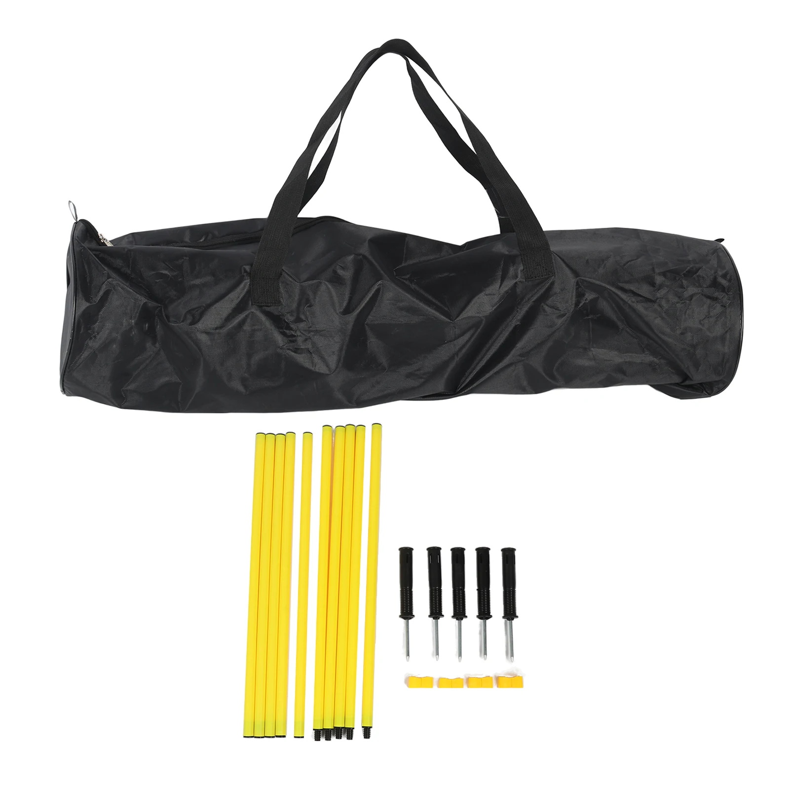 

Training Poles Yellow Poles 1.5m Training Poles Soccer Training Sports Poles with Base Buckles
