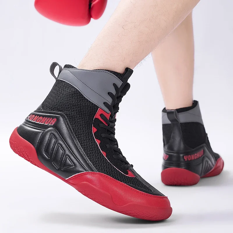 

Men Professional Boxing Boots Comfortable Fitness Comfortable Sneakers Equipment Sports Original Outdoor Training Boxing Shoes