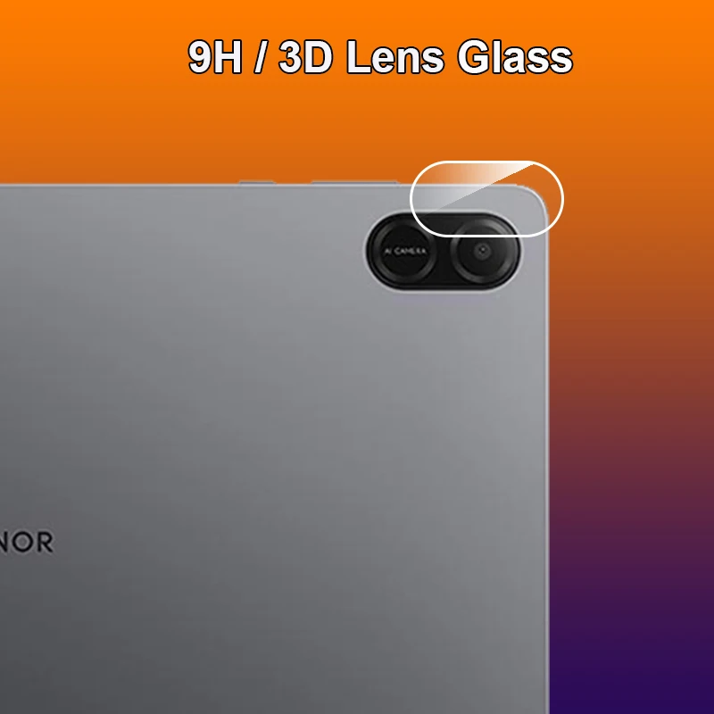 

For Honor Pad X9 X8a Pro Clear Rear Back Camera Lens 9H Tempered Glass Protector Protective Film Guard