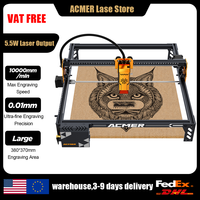 ACMER Laser Engraver DIY P1 S PRO Laser Cut Engraving Machine For Engrave Logo Wood Painted Metal Acrylic Glass Leather