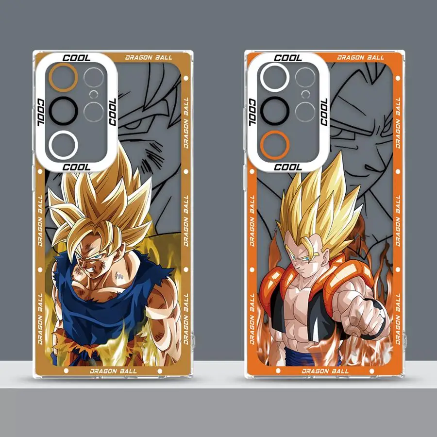 حافظة لهاتف سامسونج جالاكسي S25 Edge S20 Plus S24 S22 FE S23 Ultra S21 نوت 20 Ultra 10 هاتف شفاف #6