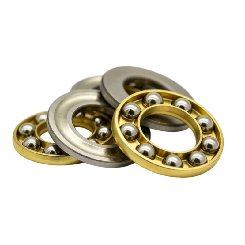 50Pcs Plane Thrust Ball Bearing F4‑10M F5‑10M F5‑11M F5‑12M F7‑13M F7‑15M F8‑16M F8‑19M F8‑22M Mini Axial Flat Thrust Bearings