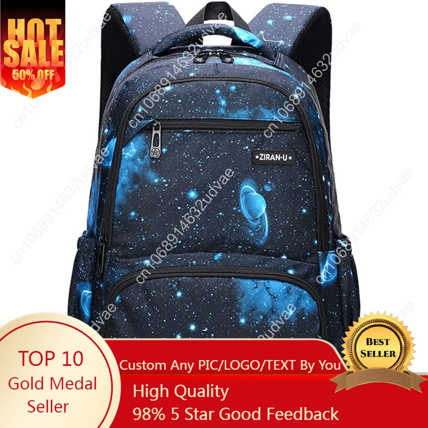MITOWERMI Kids Backpack for Boys Girls Elementary School Backpacks Boys Children Bookbags Primary Kindergarten Backpack Galaxy B