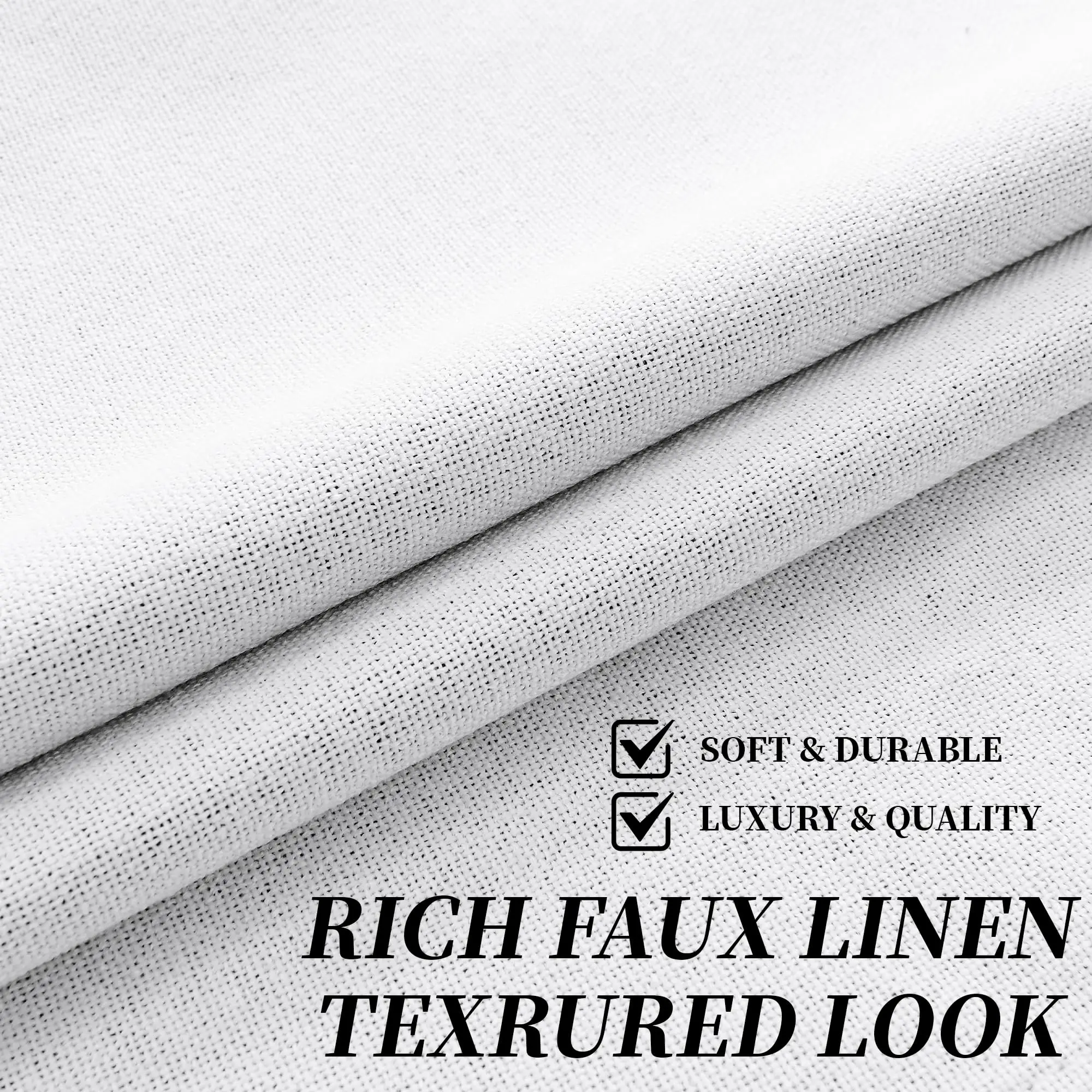 310cm Height Custom Made 100% Blackout White Living Room Window Curtains Bedroom Curtains Drapes Solid Color Kitchen Curtain