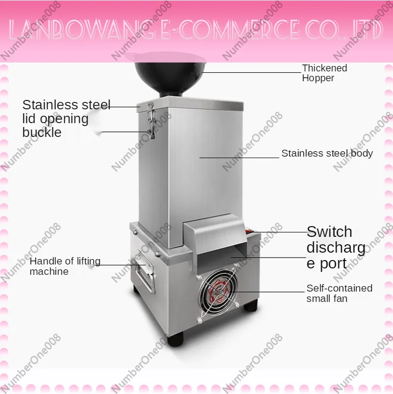 15kg/h Electric Garlic Peeler, Commercial Automatic Dry Garlic Skin Remover for Home Kitchen Restaurant