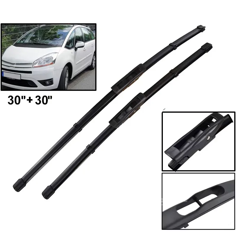 

Wiper Front Wiper Blades For Citroen C4 Grand Picasso C4 Picasso I 2008 - 2013 Windshield Windscreen 30"+30"