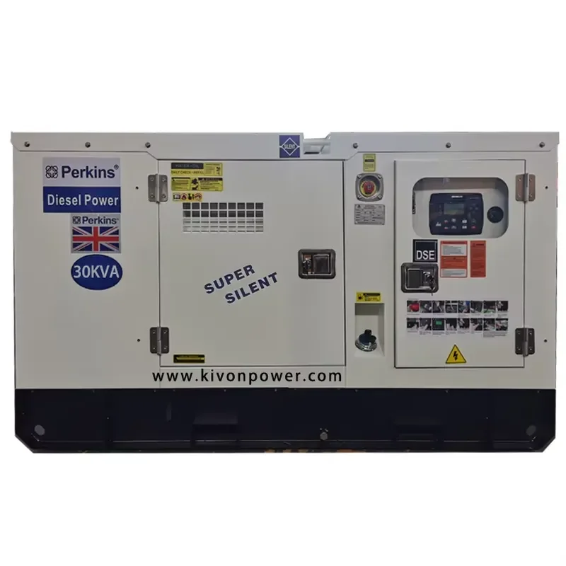 Power Plant Engine AC Generator 15kva 20kva 30kva 50kva 60kva Generator Set for Sale