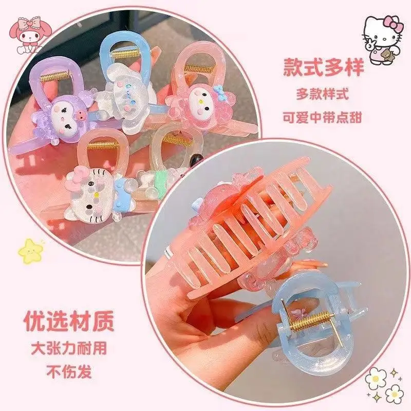 لطيف الكرتون سانريوس مرحبا كيتي كورومي مقاطع الشعر الحلو الفتاة القلب طالب خلع الملابس القرش كليب كرسي اكسسوارات مهرجان هدية