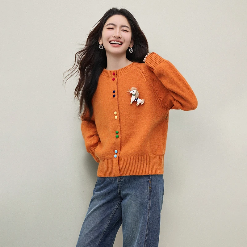Pumpkin Cardigans