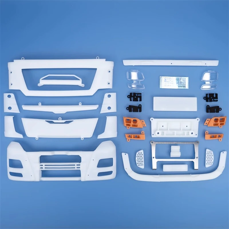 

Front Face Modification Kit for 1/14 Tamiya RC Truck MAN TGS TGX 56325 26329 56332 56350 Diy Parts Toys