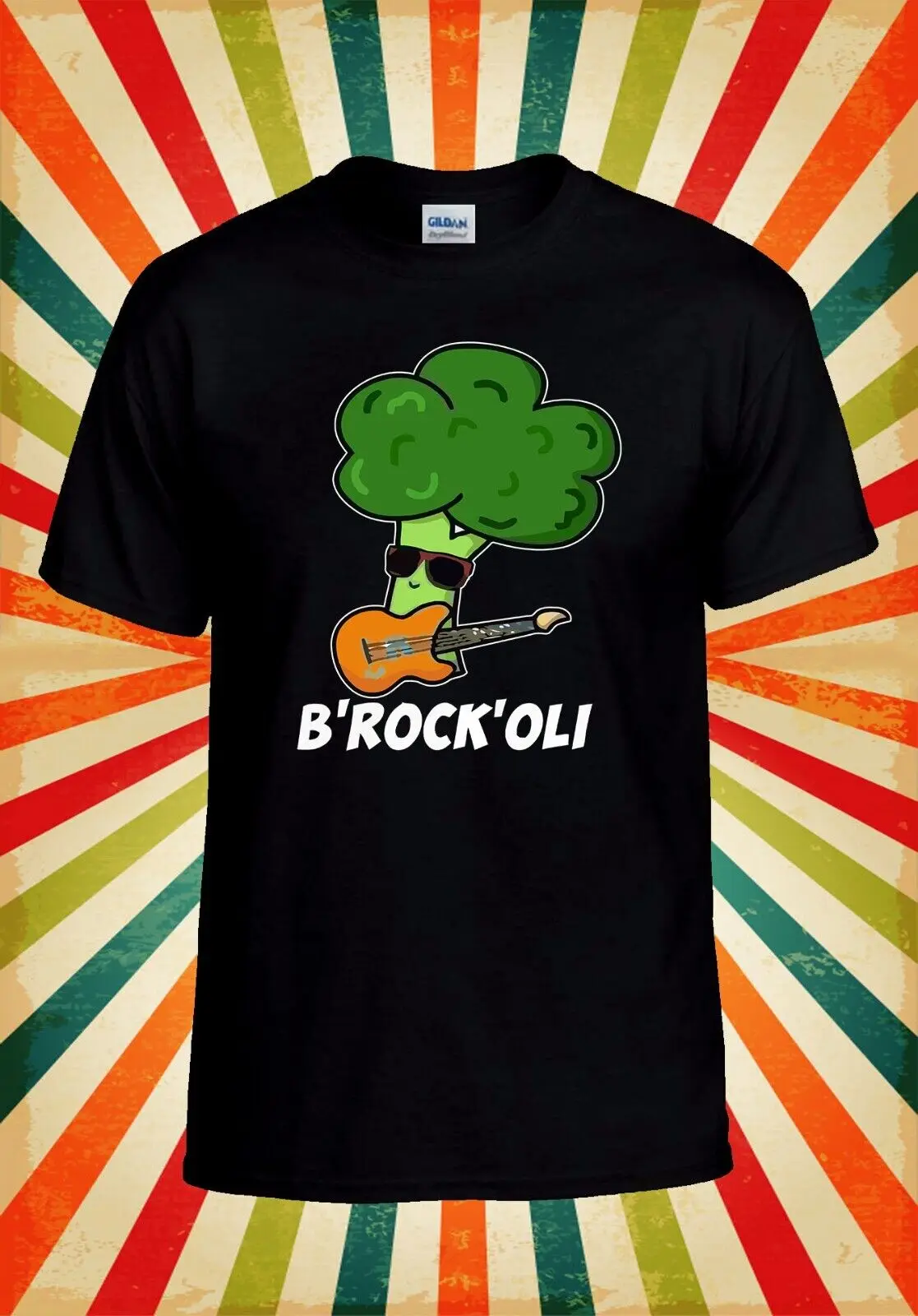 B Rock Oli-Camiseta de béisbol de Metal, camisa fresca, Top 2924