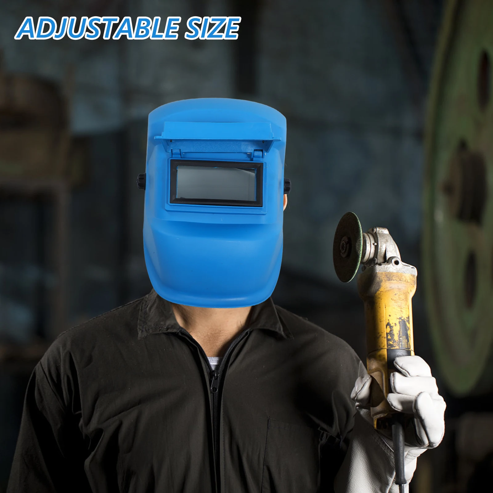 Masque de soudage à obscurcissement automatique, tronçonneuse, couverture de soudeur, lunettes rabattables automatiques