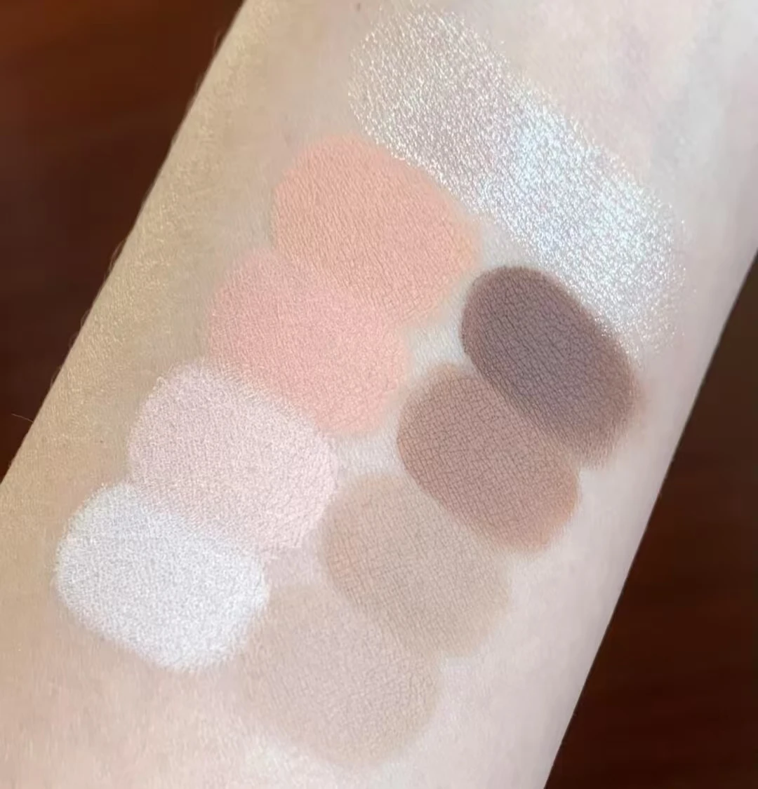 INTO YOU-paleta completa de 9 colores, polvo, sombra de ojos mate, colorete, contorno, brillo, resaltador, maquillaje para iluminar la cara