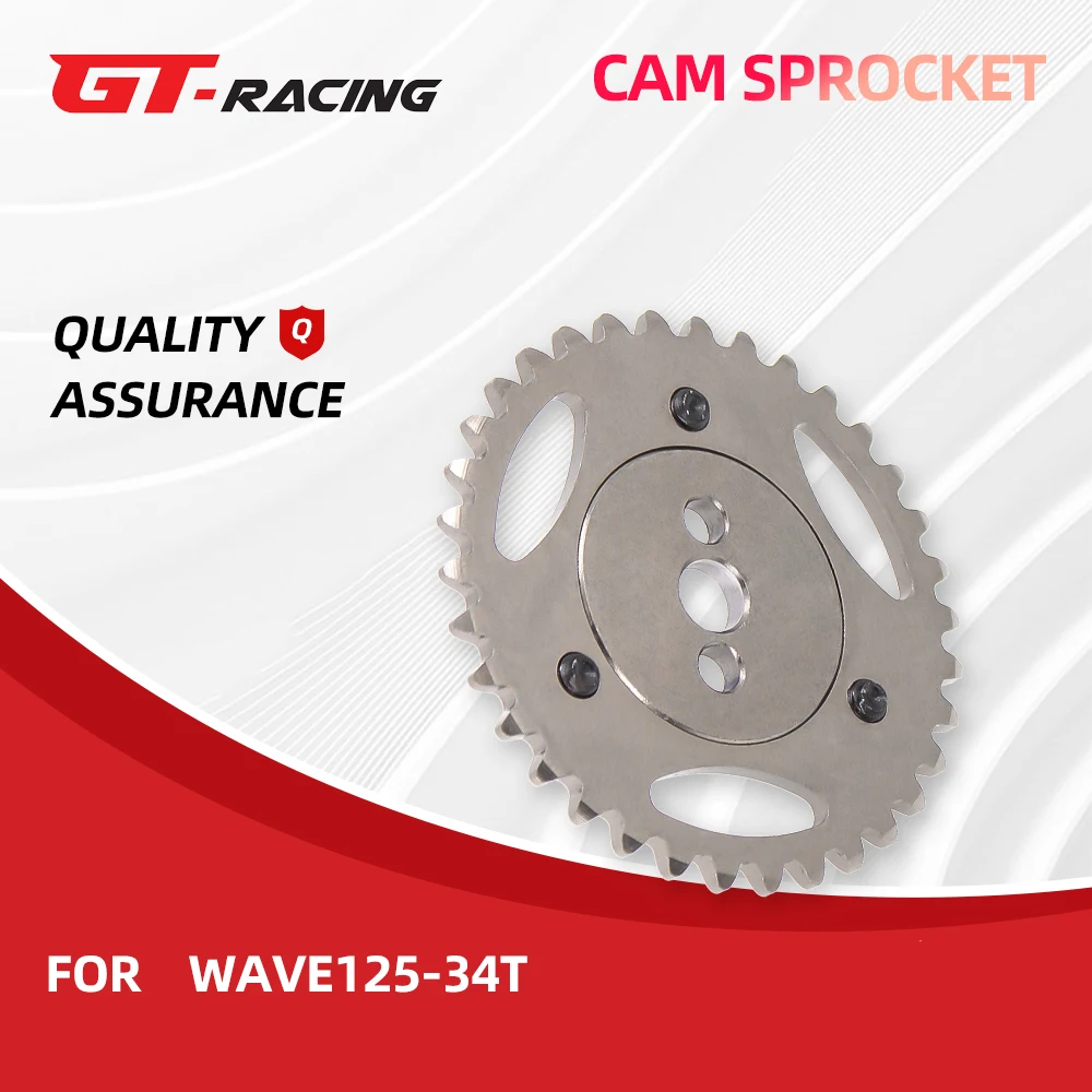 CAM Sprocket WAVE125 Wave 125 W125 RACING 34T Motorcycles Modified For HONDA OEM TIMING GEAR CAM Sprocket