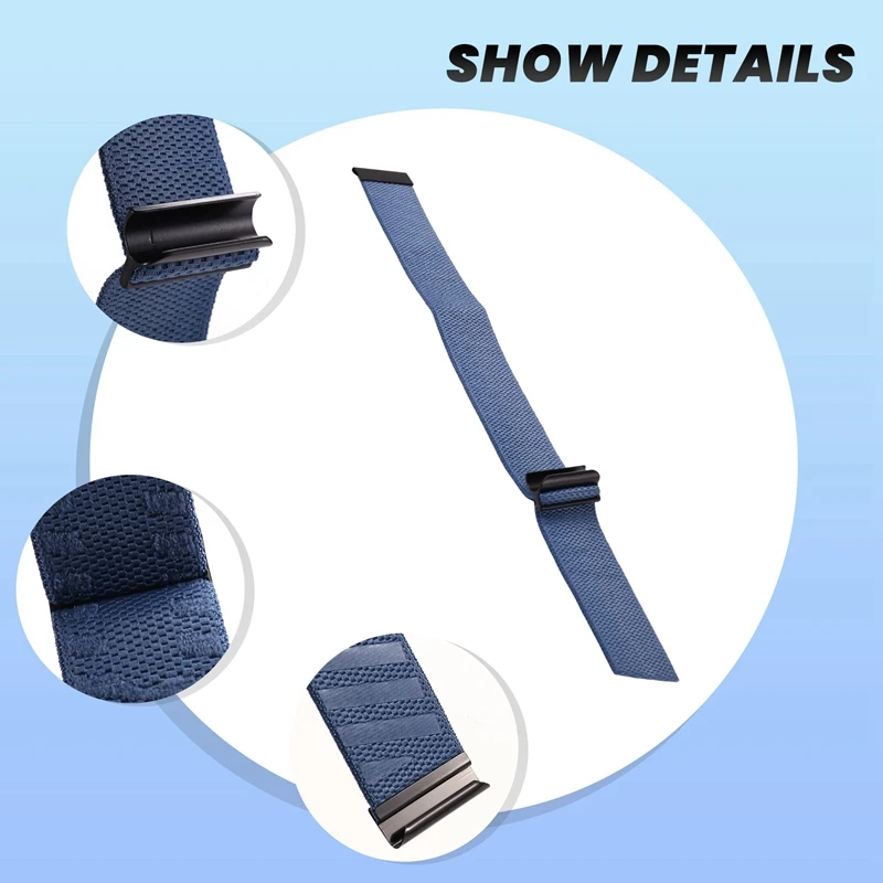 Fitness Tracking Strap Band Replacement For Whoop 4.0 And Whoop 3.0 Adjustable Breathable Band Blue
