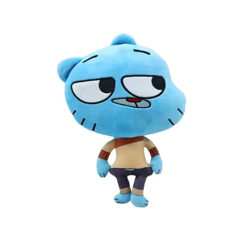 Popular World Gumball Darwin Cartoon Plush Doll Banana Joe Anais Richard Nicole Plushie Kawaii Decoration Soft Pillow Toy Gift