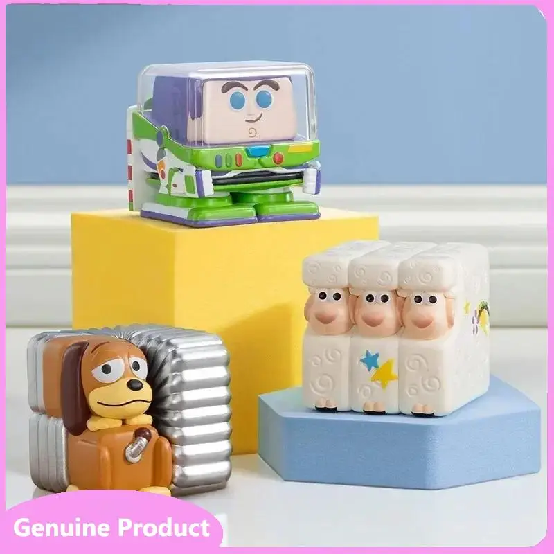

100% Original Disney/Pixar POP CUBE - 1 Series Blind Box Toys Guess Bag Mystery Box Mistery Caixa Action Model Gift
