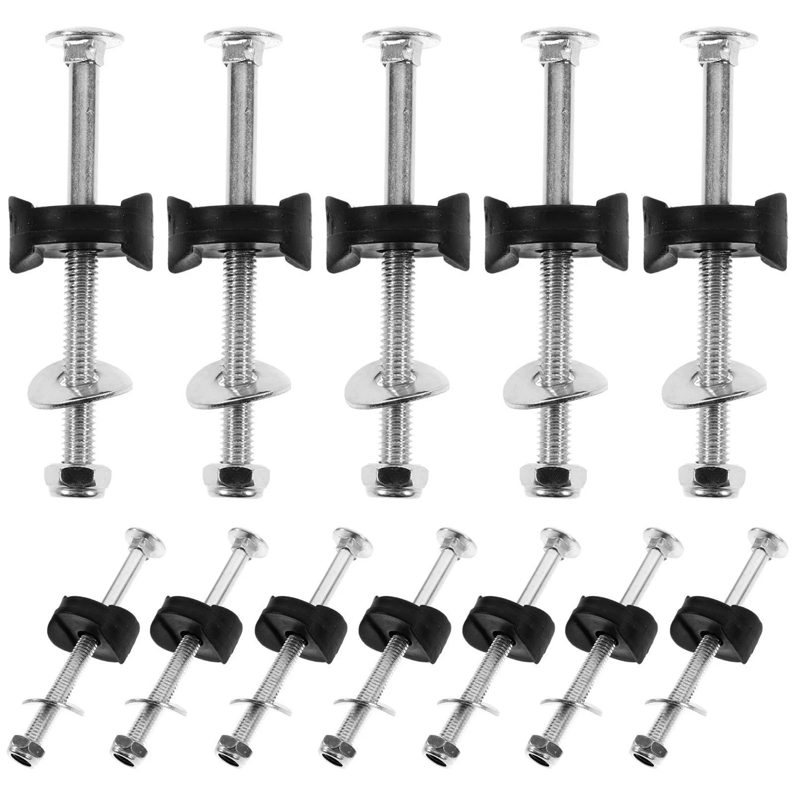 12Pcs Trampoline Screws Long Durable Fixing Screws Wear-Resistant Practical Sturdy Anti-Falling Replacement Trampoline Parts