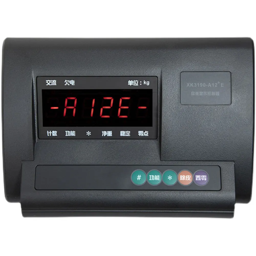 Standard XK3190-A12+E Weight Indicators For Bench Load Platform Scale A12E Weighing Indicator Electronic weighing scale