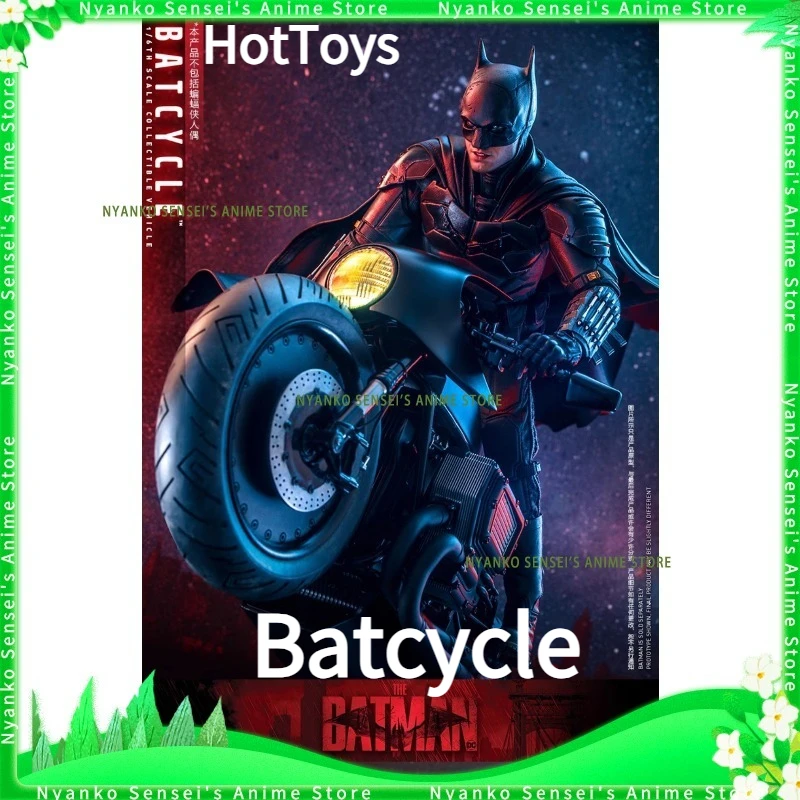 

In Stock Hot Toys The Batman Batcycle 1:6 Scale Collectible Vehicle 42cm Figure Anime Models Toy Doll Gift
