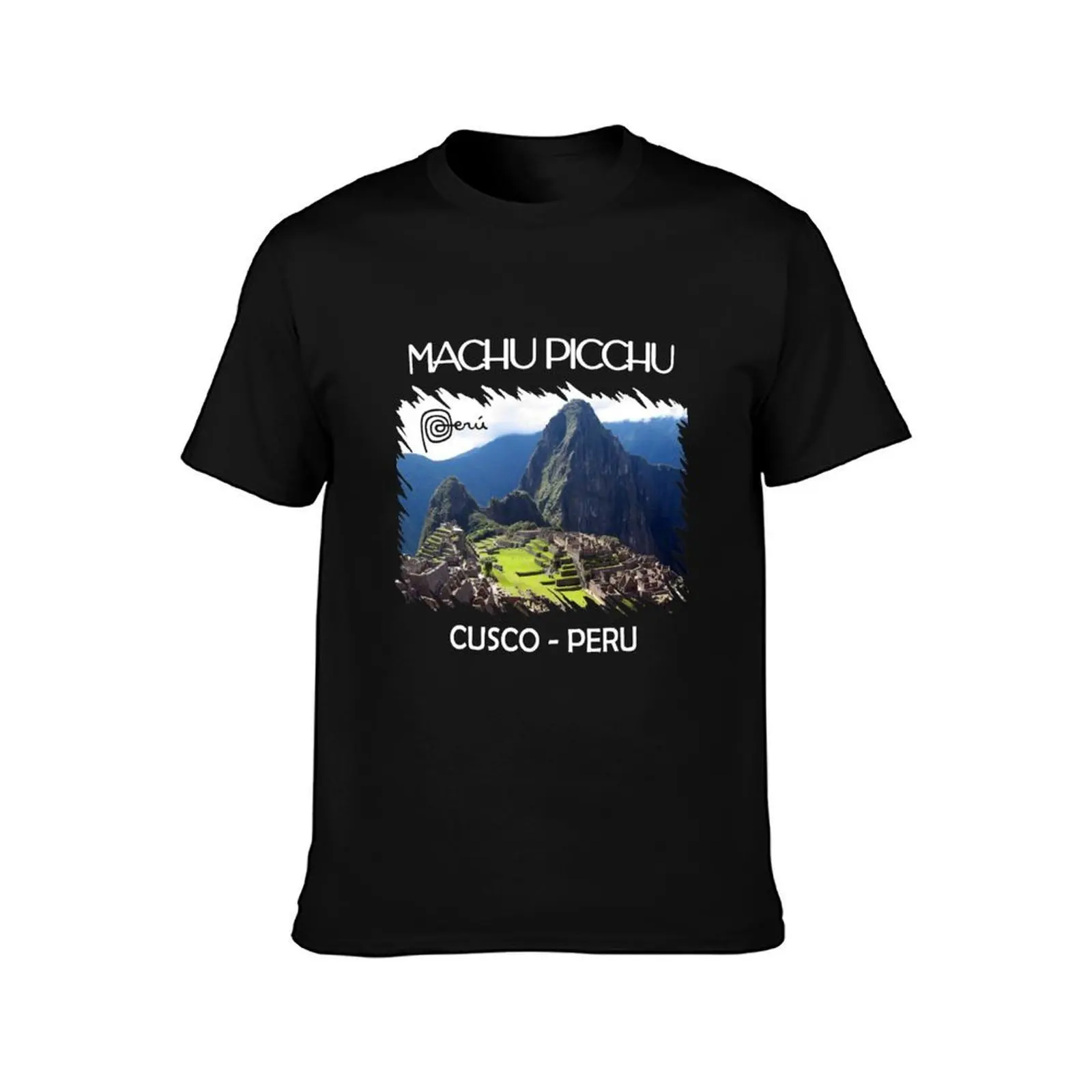 Machu Picchu Peru Llama Cusco T-Shirt Breathable Workout Short Sleeve Top