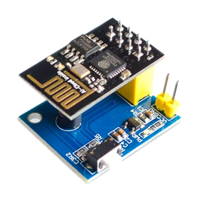 1/2 ~ 20/50 Uds ESP8266 ESP-01/01S DS18B20 Sensor de temperatura WiFi módulo de nodo inalámbrico
