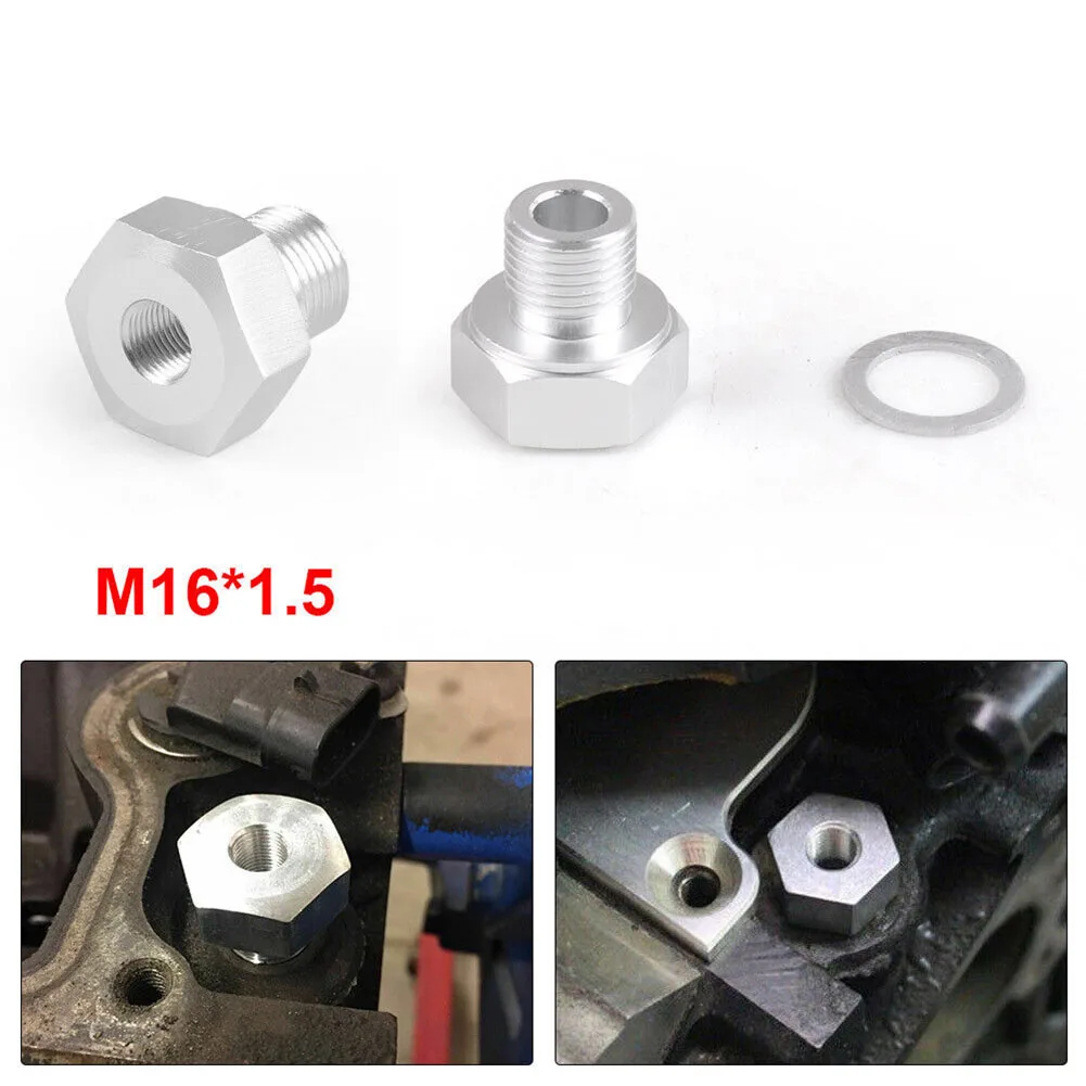 1PC M12x1.5 ถึง 3/8 เซ็นเซอร์ความดันน้ำมันอะแดปเตอร์ชุดเหมาะกับ LS Series เครื่องยนต์ Swap ชาย NPT หญิงสแตนเลสรถอุปกรณ์เสริม