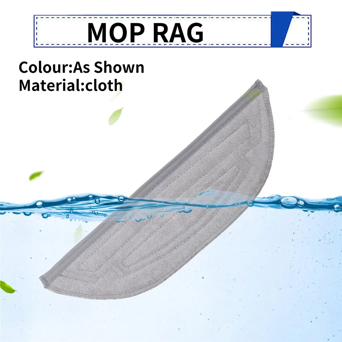 #22N 6Pcs Mopping Cloths for Roborock S8 MaxV Ultra Robot Vacuum Cleaner,mop cloth,(cloth)