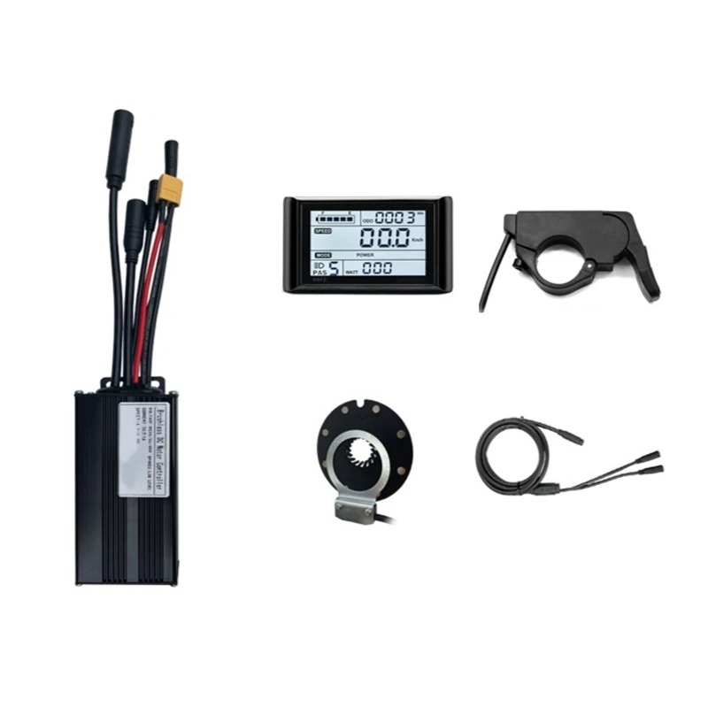 

Controller System 26A 36V/48V 500W/750W Motor SW900 With Universal Controller Small Accessories Kit