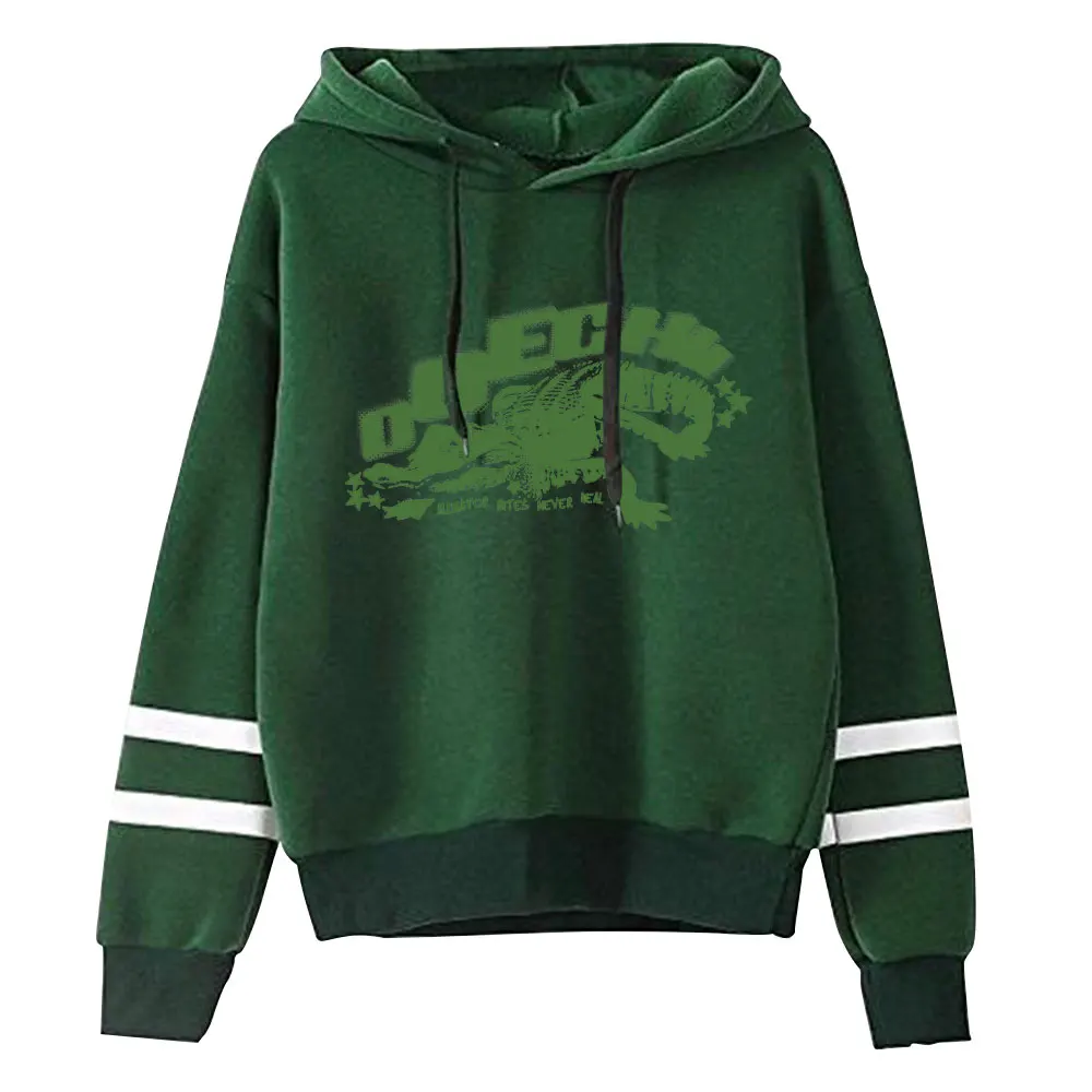 DOECHII Alligator Bites Never Heal Hoodie Vintage 90s Merch Pullover Merch Tracksuit Hoodie Sweatshirt Fashion Pullover