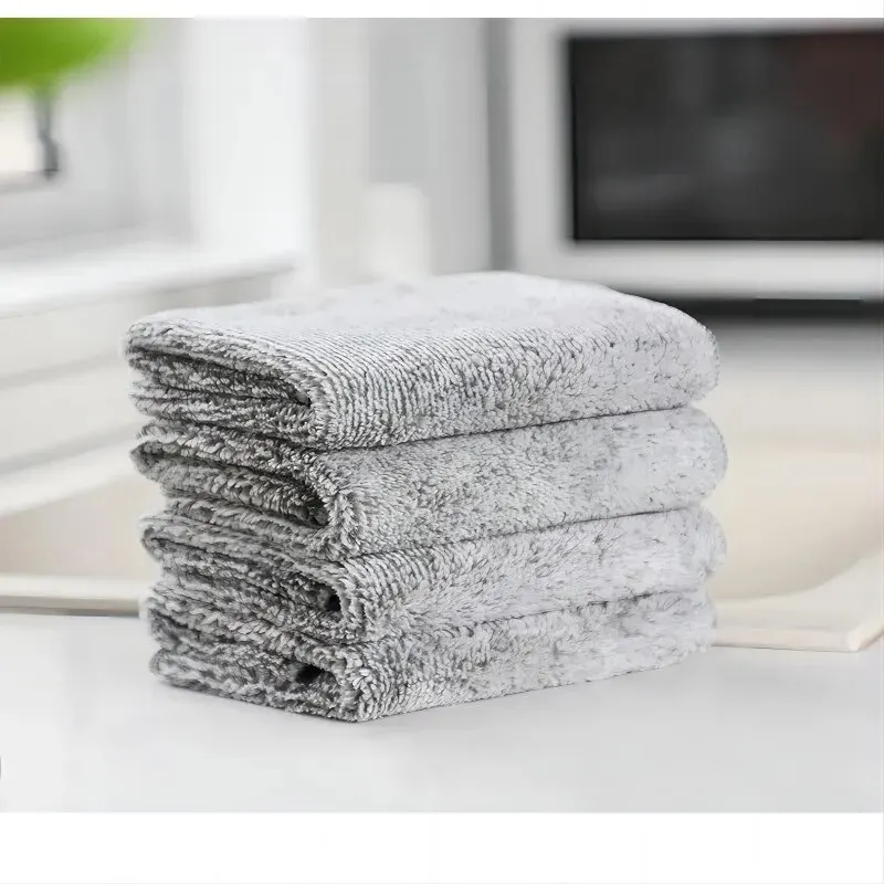 Kitchen Lazy Wipes Non-stick Non-linting Dishcloth to Remove Oil and Dirt Strong Absorbent Thickened Pepsi Cloth