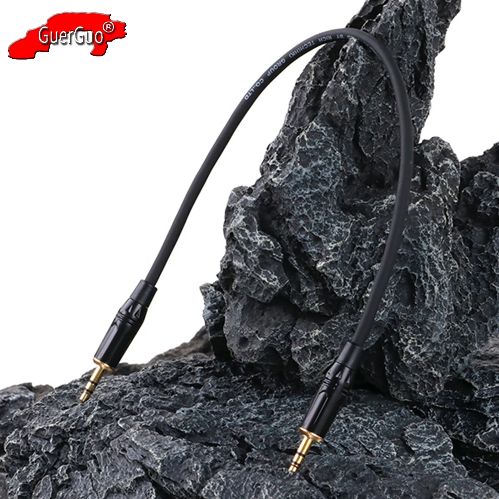 Aux Cable,3.5mm Male to Male Stereo Audio Extension Shielded Cord Compatible with Headphones Car Home Stereos Speakers Tablets