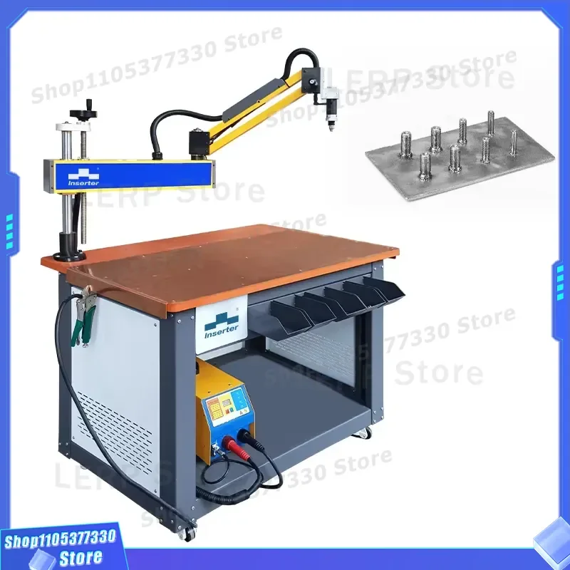 M3 M10 Aluminum Stud Welding Machine 1200x800mm Table Easy Operate Rocker Arm for Metal Fastening Industrial Equipment Tool