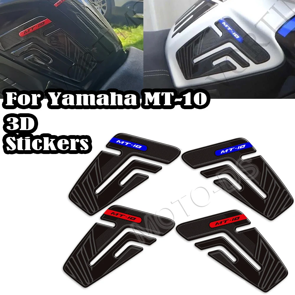 

For Yamaha MT-10 MT 10 SP FZ10 FZ mt10 Motorcycle Fuel Oil Tank Pad Gas Tank Grips Side 3D Stickers Knee Protector Decal