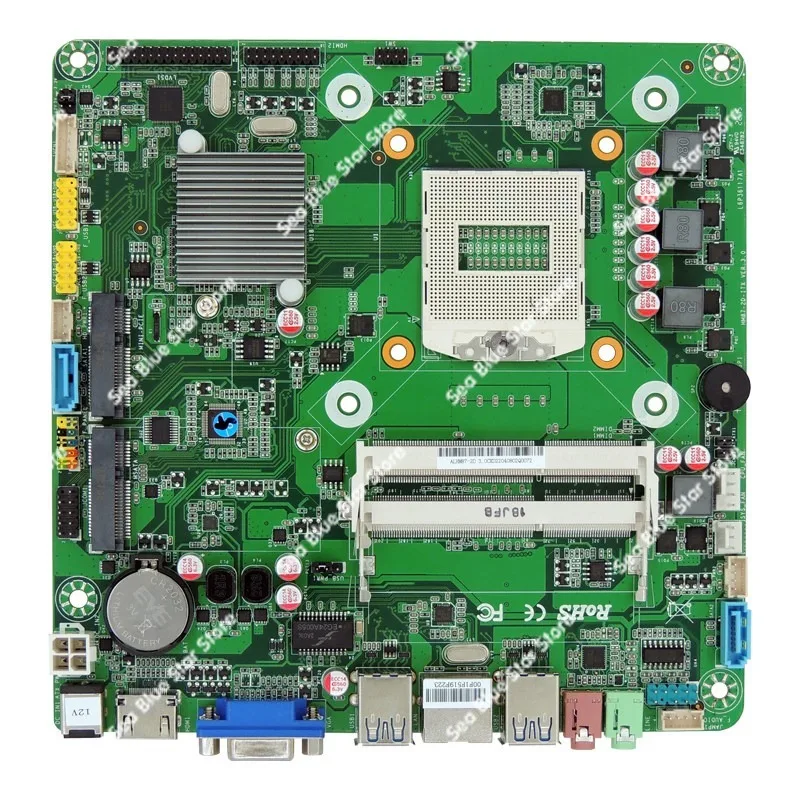 Industrial board New HM87 itx main board Fourth generation notebook 946-pin CPU all-in-one computer HTPC chassis, unique display - view 4