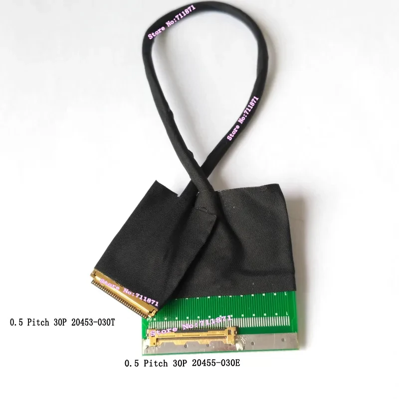 30 40Pin 延長ケーブルコードアダプタ 20453-030T に 20455-030E 20523-040T 20453-040T に 20455-040E 30Pin 40P 延長ラインワイヤー