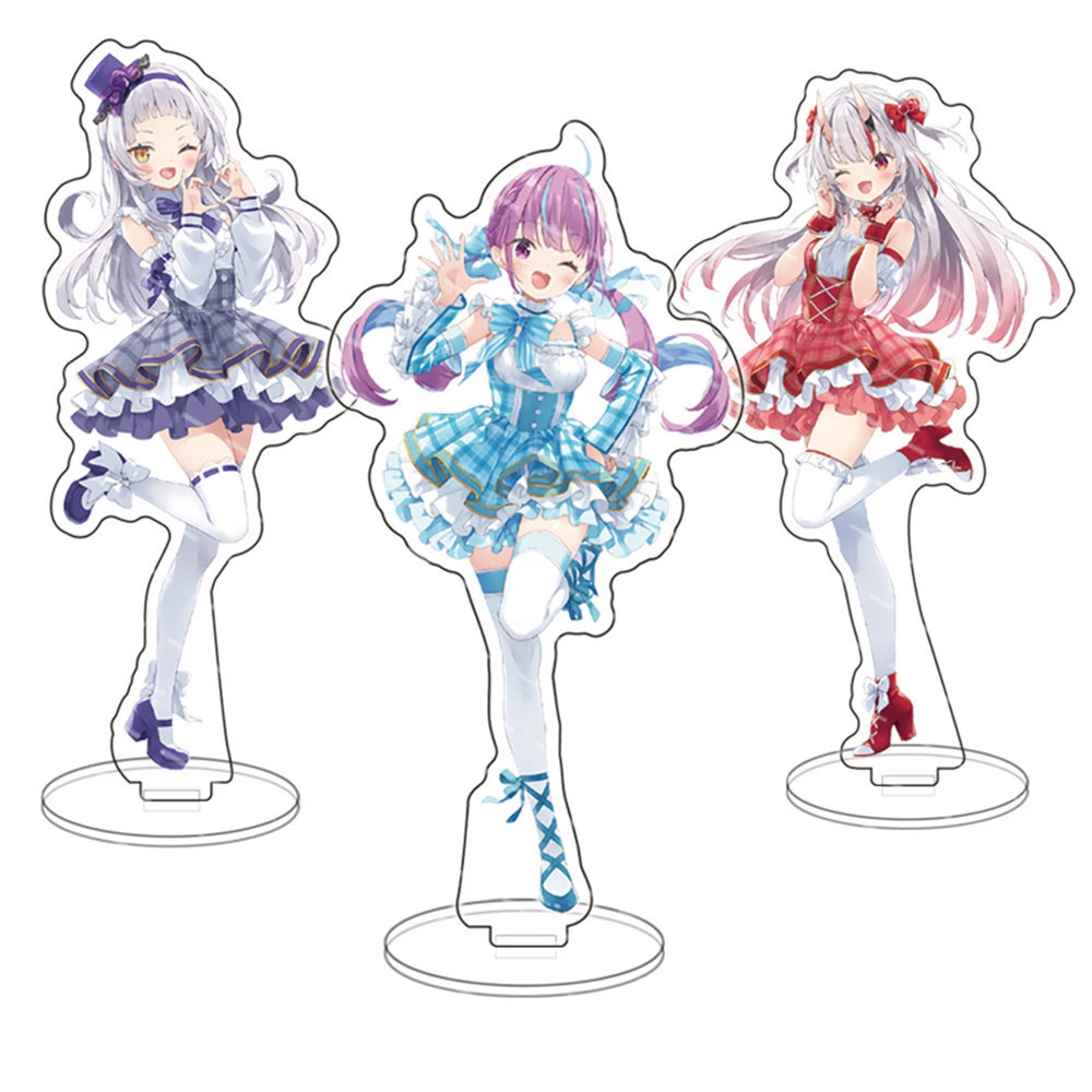

Virtual idol Hololive Vtuber Acrylic Stand figure Stand Plate Cosplay Prop Decor Cartoons present Firends Festivals Gifts 15cm