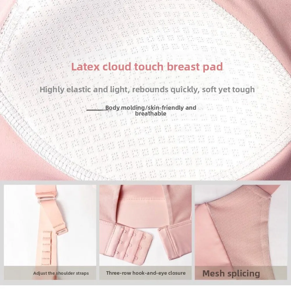 

Running Underwear Fixed Pad Sports Bra Beauty Back Adjust Yoga Underwear Breathable Comfortable Training Fitness Bra Jogging