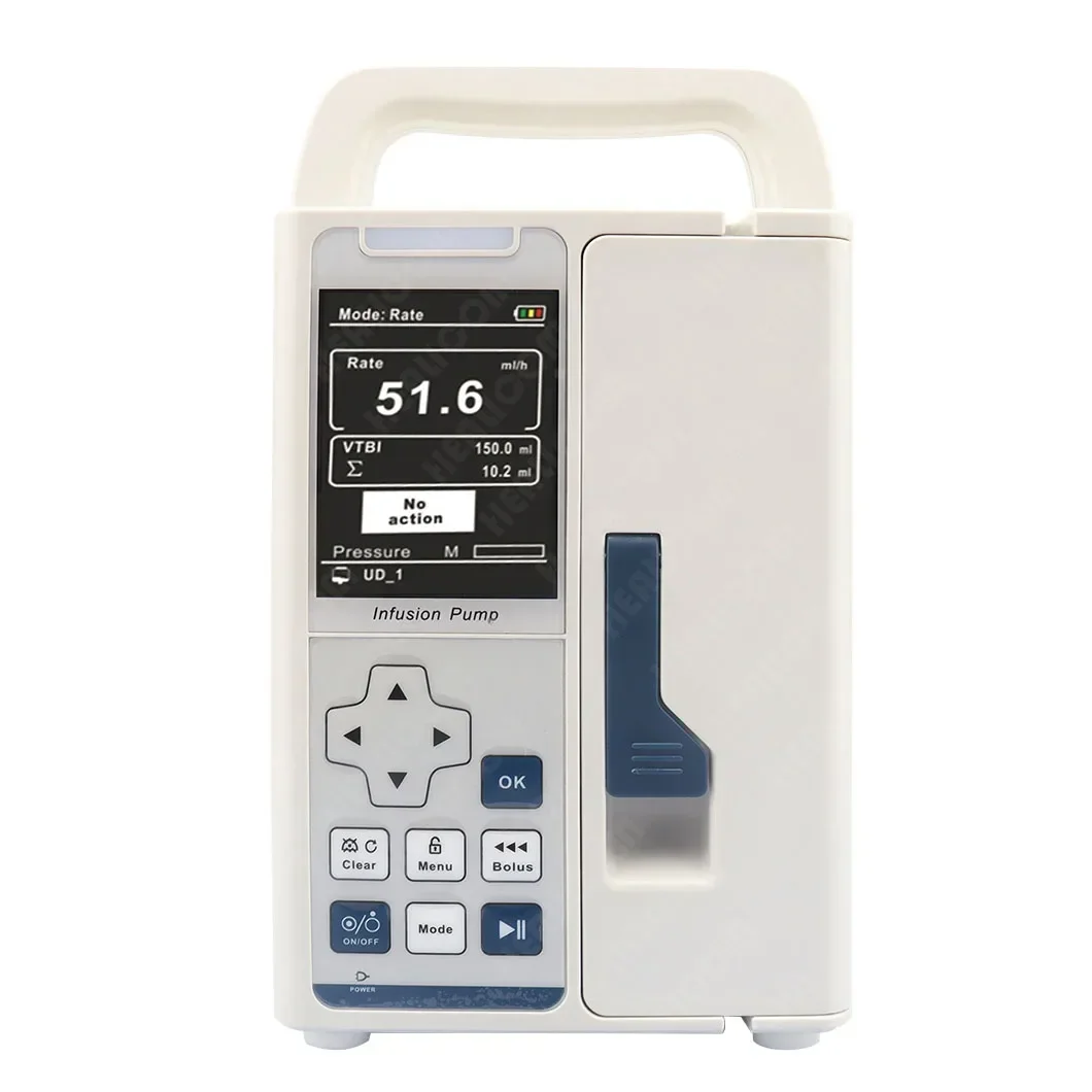 High Quality Adjustable Veterinary Animal Clinic Equipment Vet Infusion Pump for Precise Fluid Delivery