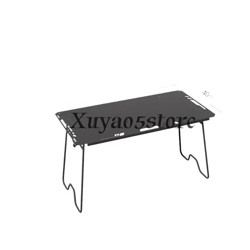 Outdoor Suitable for Lingying Tactical Table Expansion Multi-play Blackened Foldable Aluminum Alloy Table