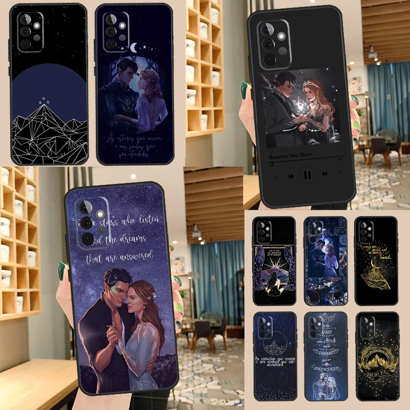 Fury Sarah J Maas A Court of Mist Case For Samsung Galaxy A14 A34 A54 A52 A32 A42 A22 A12 A51 A71 A13 A33 A53 A52S Cover