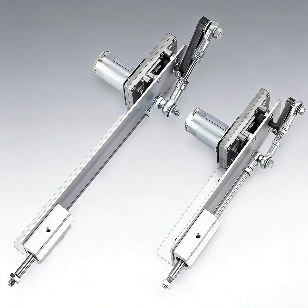 12V-24V Mini Telescopic Linear Actuator Adjustable Stroke Reciprocating Cycle Gear Motor for Electric Push Rod