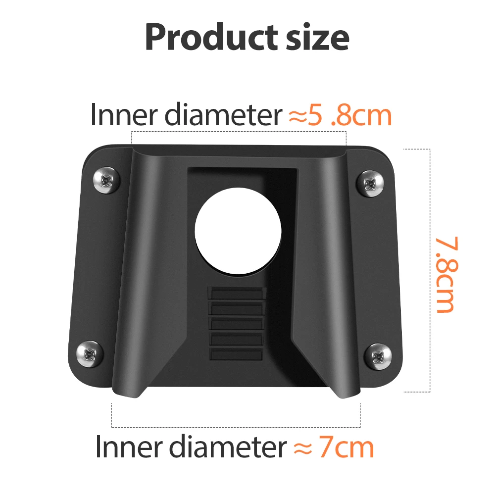 NEWBOLER 1-10 Stück Faltbarer Fahrrad-Schweinsnase-Taschenadapter für Brompton Fahrrad Vorderradträger-Adapter mit Schrauben für Vordertaschenhalterungen – Detail 6