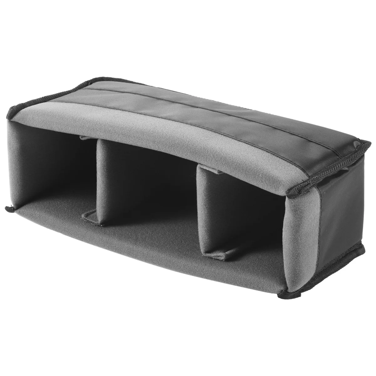 A05R Shockproof Dslr Slr Camera Insert Organizer Case Partition Divider Protection Case(Black+Grey)
